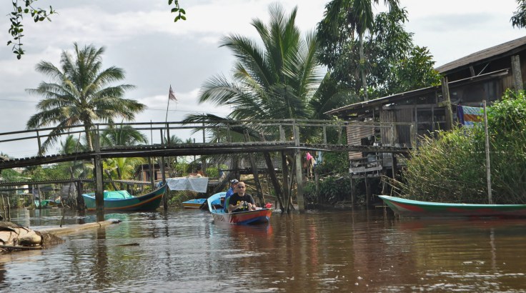 Boat Cruise along Tellian River in Mukah